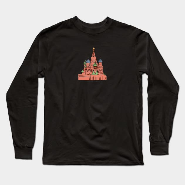 Moscow Long Sleeve T-Shirt by TambuStore
